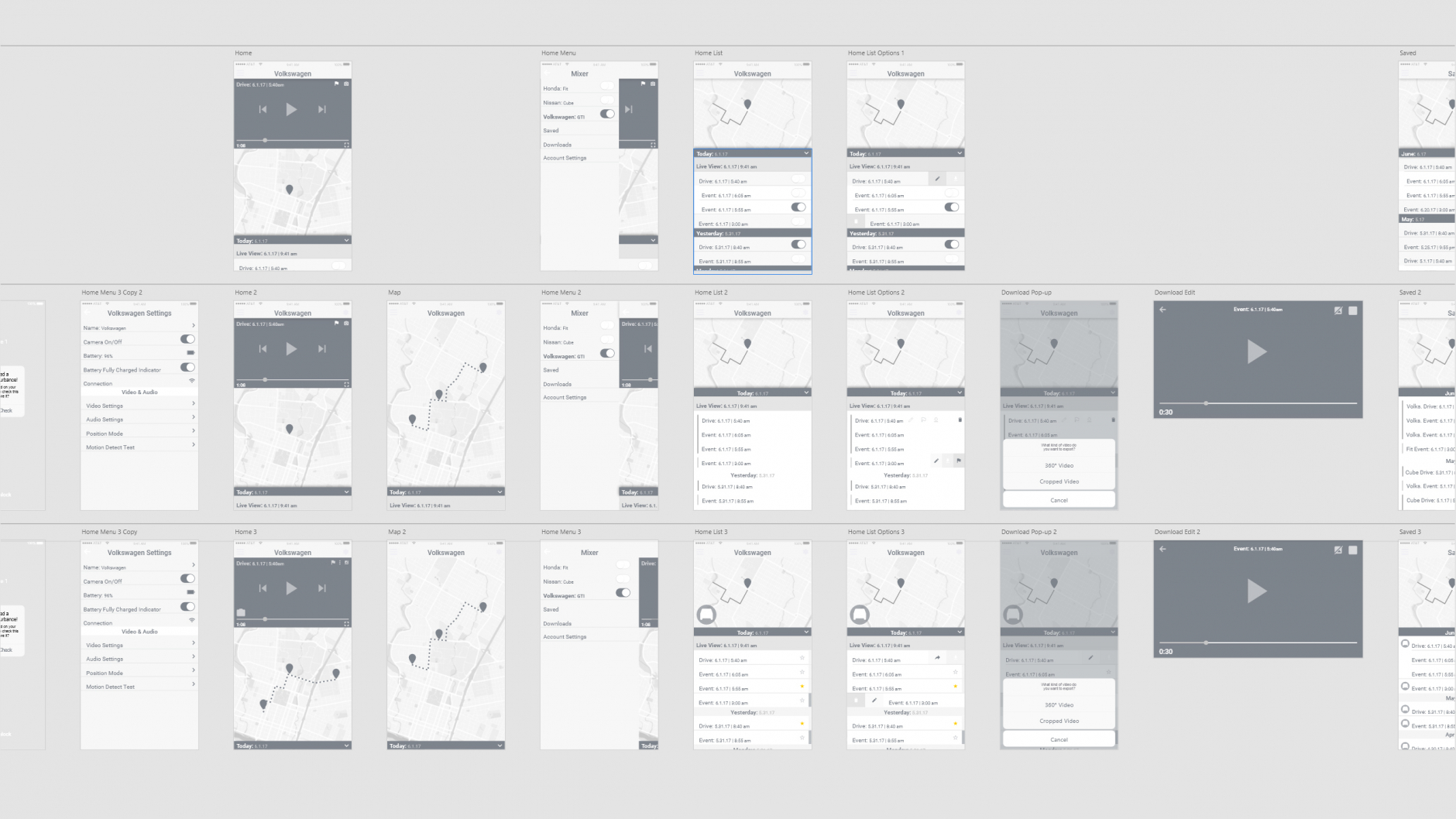 Agent UX Wireframes